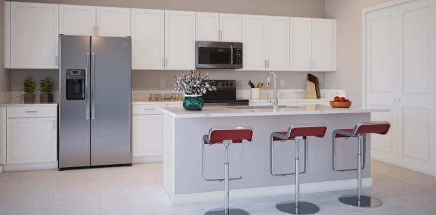 Townhouse in EVERLANDS in Palm Bay, Florida 3 bedrooms, 150 sq.m. № 67050