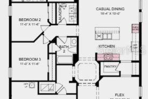 Купить виллу или дом в Аполло-Бич, Флорида 8 комнат, 222.41м2, № 1651997 - фото 2