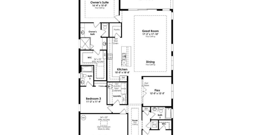 House in The Reserve at Victoria in DeLand, Florida 3 bedrooms, 213 sq.m. № 617397
