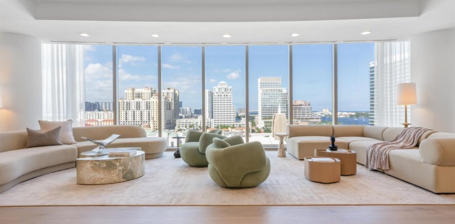 Condo in West Palm Beach, Florida, 4 bedrooms  № 2082144