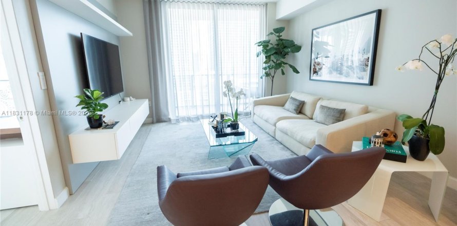 Condo in Miami, Florida, 1 bedroom № 1814126