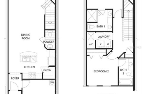 Townhouse in Palm Coast, Florida 2 bedrooms, 133.97 sq.m. № 1905681 - photo 24