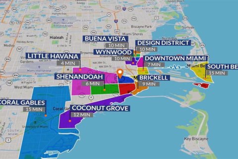 Купить коммерческую недвижимость в Майами, Флорида № 1963456 - фото 2