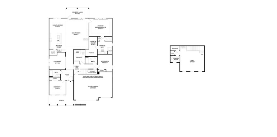 House in Preserve at Beacon Lake by Toll Brothers in Saint Augustine, Florida 3 bedrooms, 270 sq.m. № 492141