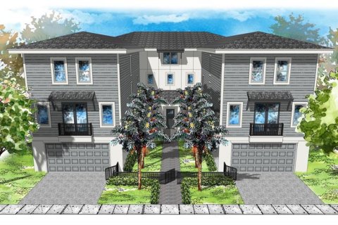 Adosado en venta en Tampa, Florida, 4 dormitorios, 207.64 m2 № 1414486 - foto 1