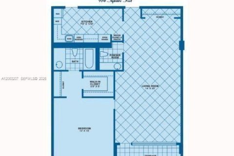 Снять в аренду кондоминиум в Майами-Бич, Флорида 1 спальня, 84.54м2, № 2265299 - фото 8