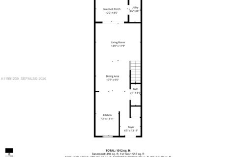 Villa ou maison à vendre à Margate, Floride: 2 chambres № 2052495 - photo 25