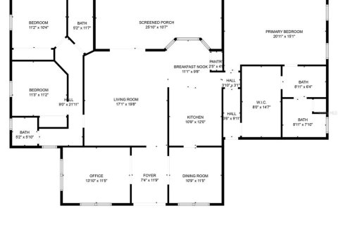 House in Haines City, Florida 3 bedrooms, 197.7 sq.m. № 2114504 - photo 3