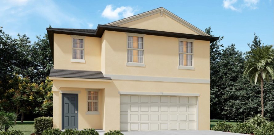 Дом в Saddle Creek Preserve - The Manors I в Лейкленд, Флорида 4 комнаты, 174м2 № 344012