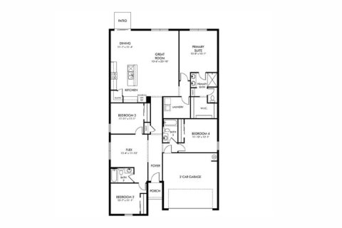 House in Bartow, Florida 4 bedrooms, 203.73 sq.m. № 1793166 - photo 1