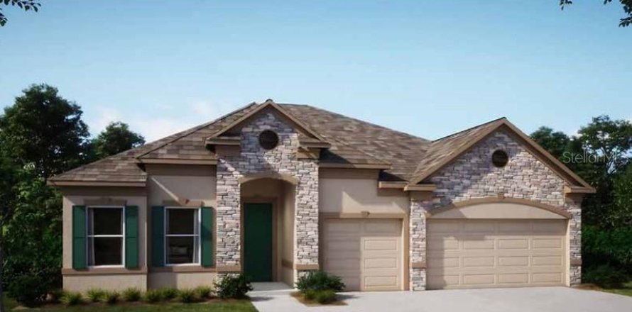 House in Lakeland, Florida 4 bedrooms, 248.51 sq.m. № 1909287