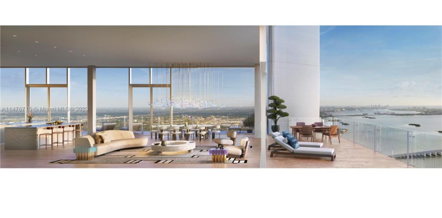 Condominio en Miami, Florida, 3 dormitorios № 1859531