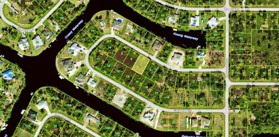 Land in Port Charlotte, Florida № 2166570
