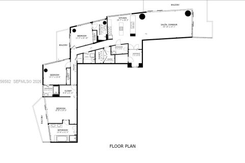 Condominio en venta en Sunny Isles Beach, Florida, 3 dormitorios, 181.72 m2 № 2010462 - foto 28