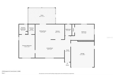 House in Punta Gorda, Florida 2 bedrooms, 122.17 sq.m. № 1907895 - photo 28
