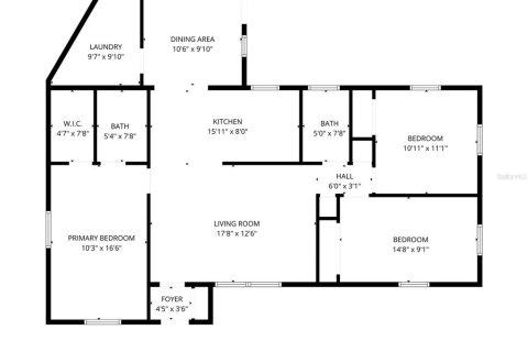 Casa en venta en Casselberry, Florida, 3 dormitorios, 94.02 m2 № 2123351 - foto 22