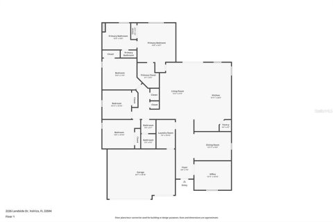 Villa ou maison à vendre à Valrico, Floride: 4 chambres, 225.38 m2 № 1829332 - photo 2