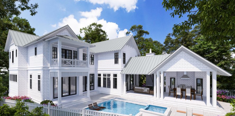 Villa ou maison à Santa Rosa Beach, Floride 6 chambres, 488.57 m2 № 560050