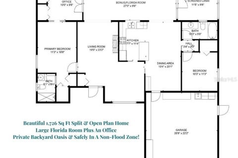 Villa ou maison à vendre à Palm Harbor, Floride: 2 chambres, 160.35 m2 № 1911001 - photo 4