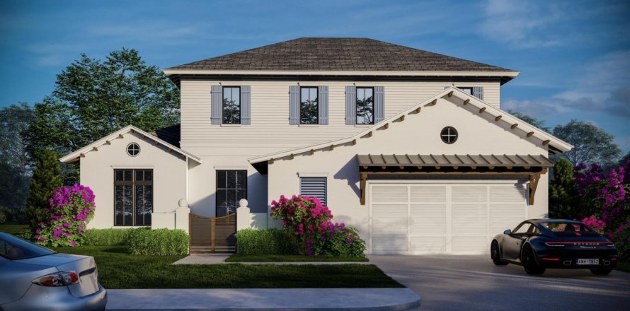 House in West Palm Beach, Florida 5 bedrooms, 404.12 sq.m. № 2187408