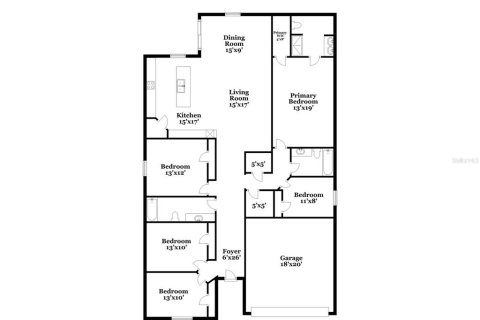 Casa en alquiler en Dundee, Florida, 5 dormitorios, 183.48 m2 № 1883159 - foto 14
