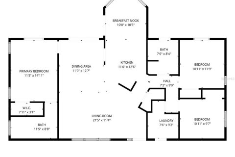 House in Spring Hill, Florida 3 bedrooms, 135.64 sq.m. № 2347331 - photo 26
