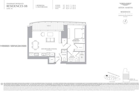 Снять в аренду кондоминиум в Майами, Флорида 1 спальня, 63.08м2, № 2060429 - фото 4