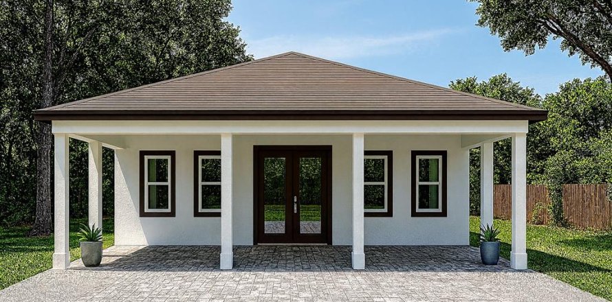 House in Palmetto, Florida 3 bedrooms, 127.83 sq.m. № 1901913