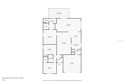 Villa ou maison à vendre à Riverview, Floride: 3 chambres, 174.1 m2 № 2421952 - photo 8