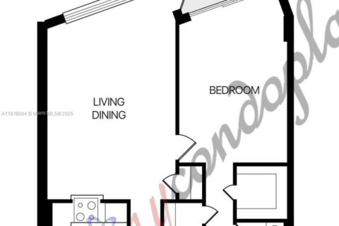 Condo in Miami Beach, Florida, 1 bedroom № 1972749 - photo 12