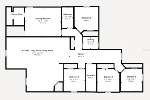 Villa ou maison à vendre à Palm Coast, Floride: 5 chambres, 184.23 m2 № 2396632 - photo 20