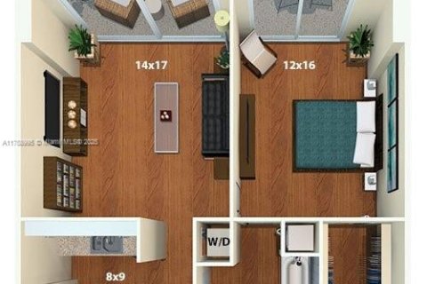 Copropriété à louer à Miami, Floride: 1 chambre, 78.22 m2 № 1505067 - photo 22