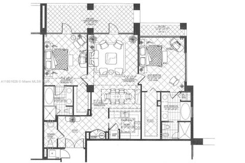 Condo in Miami, Florida, 2 bedrooms  № 1961247 - photo 20