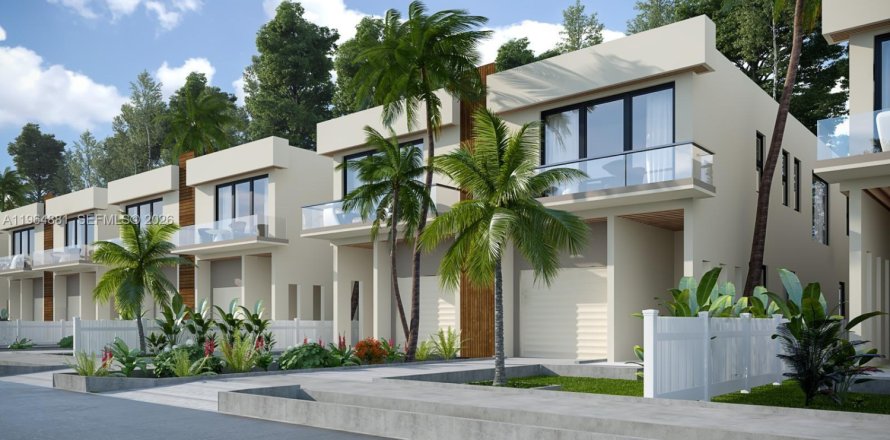 Таунхаус в Форт-Лодердейл, Флорида 3 спальни, 125.98м2 № 2026144