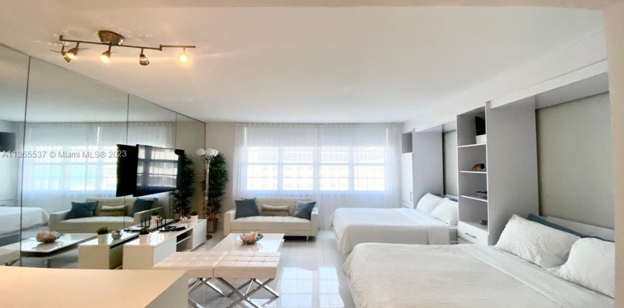 Студия в кондо в Майами-Бич, Флорида № 1971436