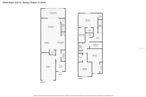 Townhouse in Wesley Chapel, Florida 3 bedrooms, 155.43 sq.m. № 2231530 - photo 4