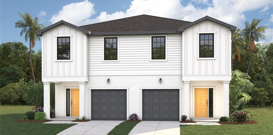 Townhouse in Tampa, Florida 3 bedrooms, 138.33 sq.m. № 2201162