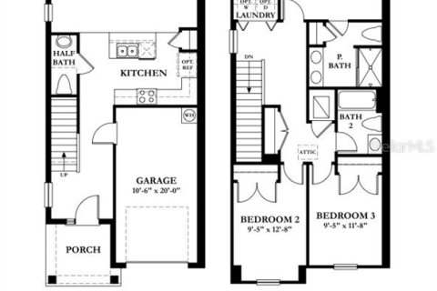Townhouse in Tampa, Florida 3 bedrooms, 138.33 sq.m. № 2201162 - photo 2