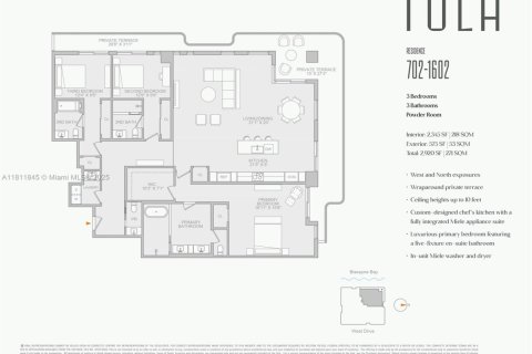 Copropriété à vendre à North Bay Village, Floride: 3 chambres, 208.1 m2 № 1939901 - photo 16