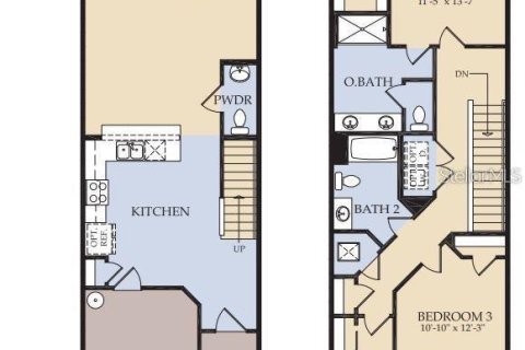 Townhouse in Davenport, Florida 3 bedrooms, 161.28 sq.m. № 2393949 - photo 4