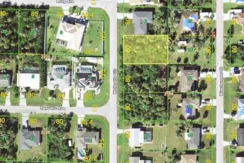 Terreno en venta en Port Charlotte, Florida № 2228699 - foto 2