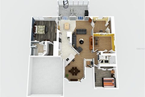 Villa ou maison à vendre à Kissimmee, Floride: 4 chambres, 175.59 m2 № 2145562 - photo 9