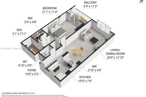 Copropriété à vendre à Miami Beach, Floride: 1 chambre, 74.69 m2 № 2013564 - photo 17