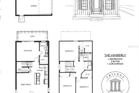 House in Groveland, Florida 4 bedrooms, 148.46 sq.m. № 1874000 - photo 2