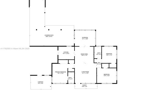 House in Miami, Florida 3 bedrooms, 155.15 sq.m. № 1660055 - photo 28