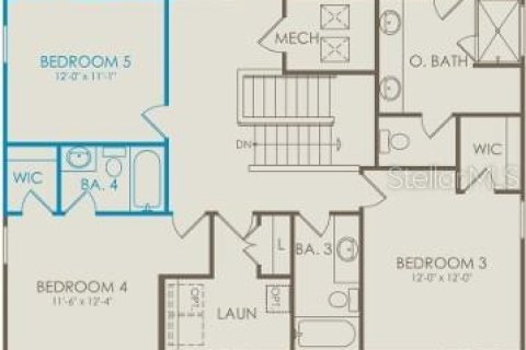 Casa en venta en Apopka, Florida, 5 dormitorios, 337.7 m2 № 1873737 - foto 23