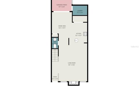 Touwnhouse à vendre à Tampa, Floride: 3 chambres, 122.07 m2 № 1919430 - photo 27