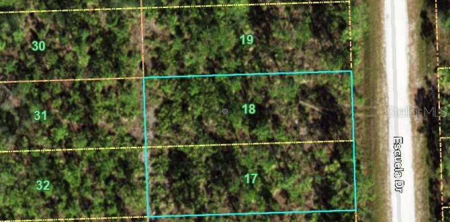 Terreno en Punta Gorda, Florida № 2235304