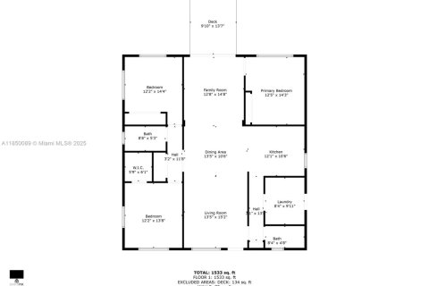 Casa en venta en Miami, Florida, 3 dormitorios, 156.08 m2 № 1857109 - foto 3