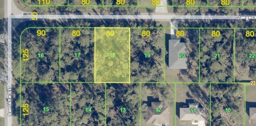 Terreno en Port Charlotte, Florida № 2211047